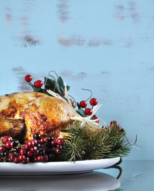 Festive Roast Turkey - Photo, Image