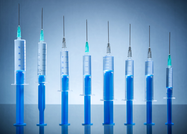 Many injection needles - Photo, Image