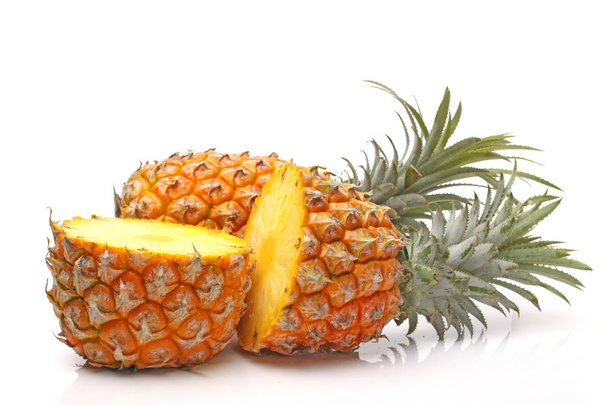 Pineapple on white background - Fotó, kép