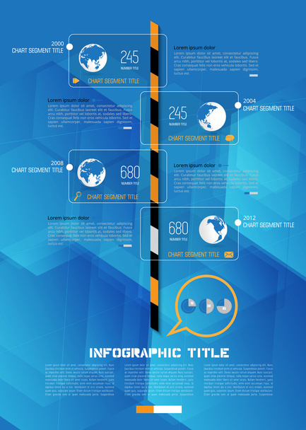 Timeline Infographic - Vector, Image