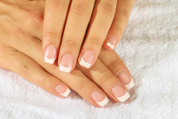 Beautiful womans nails - Foto, imagen