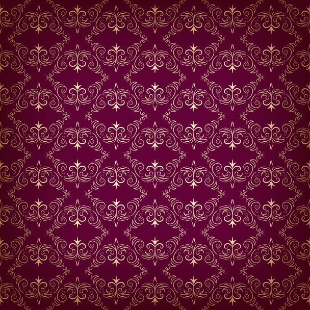 Vector vintage seamless with ethnic pattern - ベクター画像