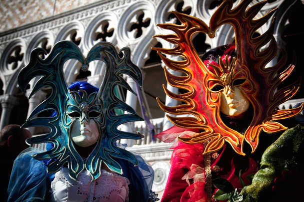 Venetsian karnevaalinaamio
 - Valokuva, kuva