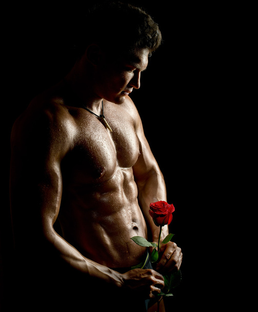 Muscular sexy guy - Valokuva, kuva