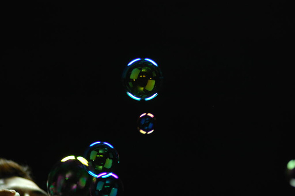 крупним планом Повітряні бульбашки
 - Фото, зображення