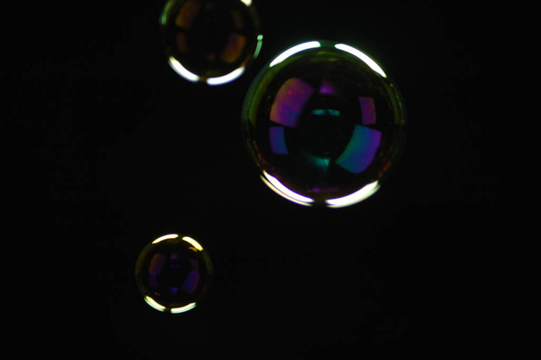closeup of Air bubbles - Foto, imagen