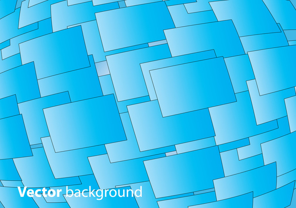 Vector 3D square vector background - Vettoriali, immagini