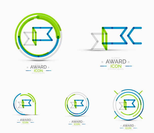Ensemble d'icônes de prix, collection Logo
 - Vecteur, image