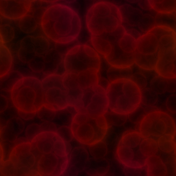Bakterien oder Viruskugeln im Blut, erzeugte Textur - Foto, Bild