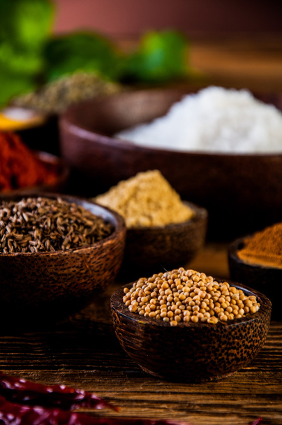 Colorful spices, oriental theme - Foto, afbeelding