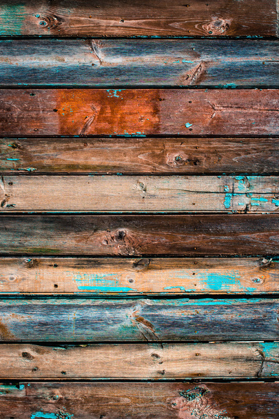 Old wooden fence - Foto, immagini