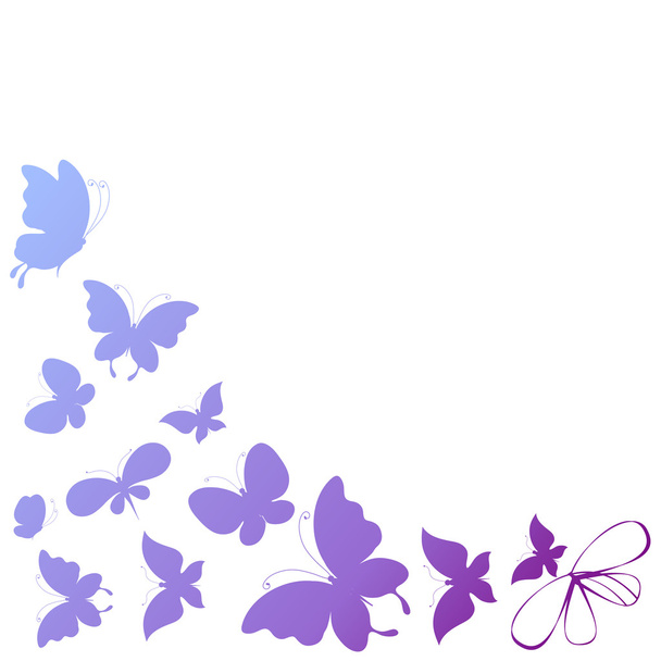 butterflies design - Vetor, Imagem