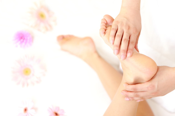 foot massage　 - Foto, Bild