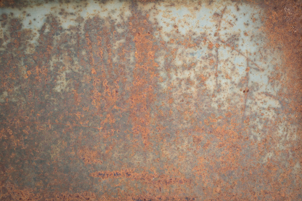 placa de metal oxidado corroído textura envejecida fondo
 - Foto, Imagen
