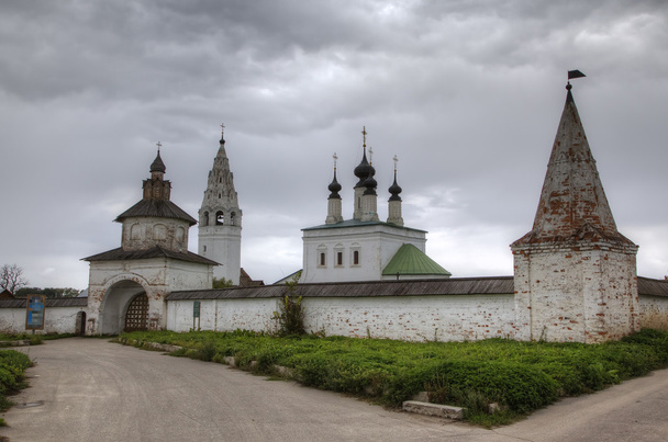 St. Alexander Nevsky klasztor. Suzdal, złoty pierścień Rosji. - Zdjęcie, obraz