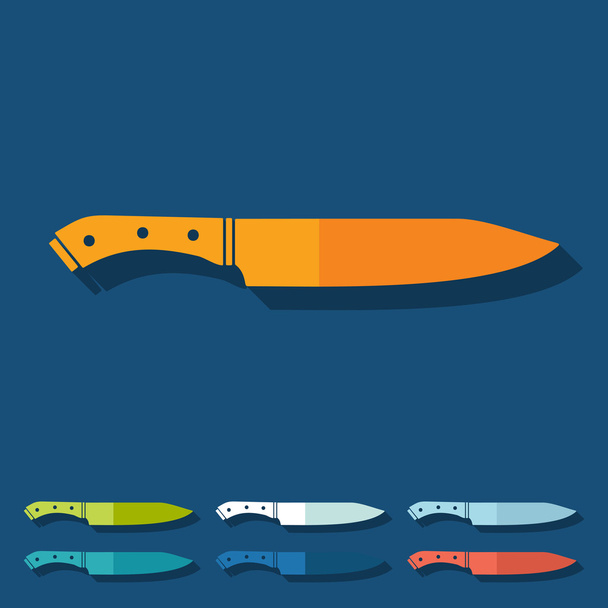 Knife illustration - Vector, Image