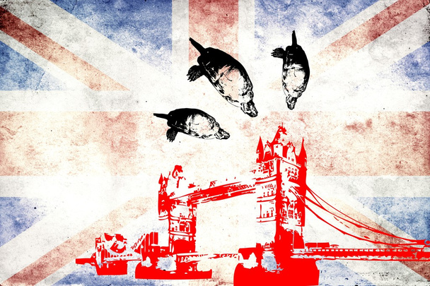 ilustração de design de arte de Londres
 - Foto, Imagem