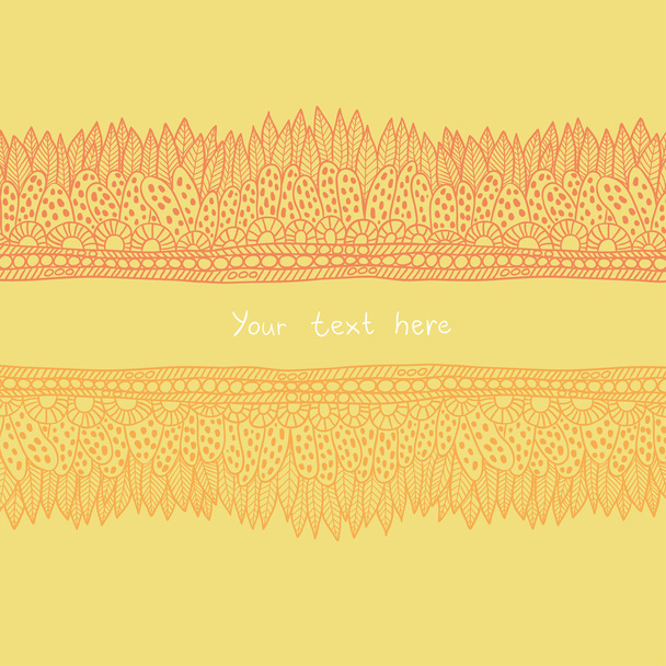 background with feathers - Vector, Imagen