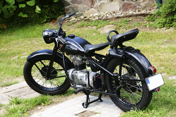 starožitný motocyklu - Fotografie, Obrázek