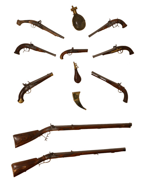 Sbírku střelných zbraní - Fotografie, Obrázek