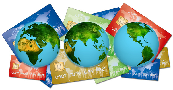 Bank credit cards - Photo, Image