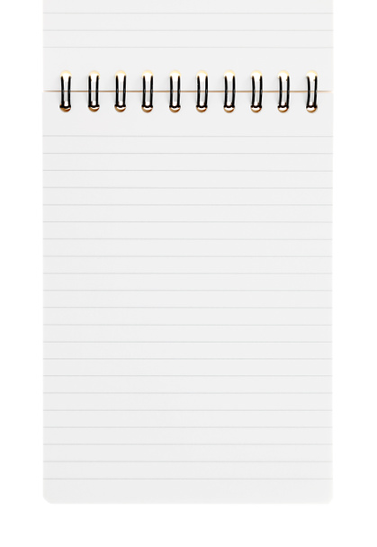 Cuaderno en blanco
 - Foto, imagen