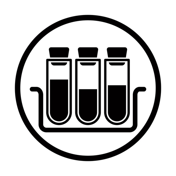 Test tubes. - Vector, Image