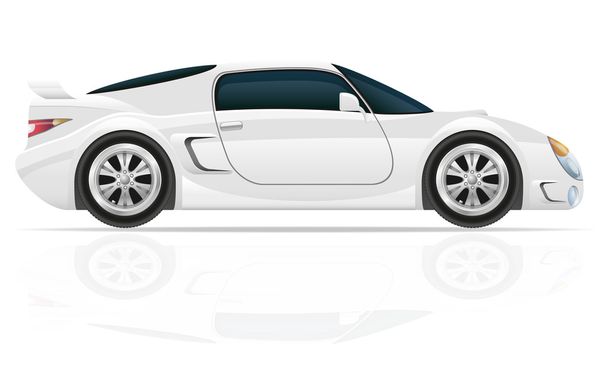 спортивний автомобіль Векторна ілюстрація
 - Вектор, зображення