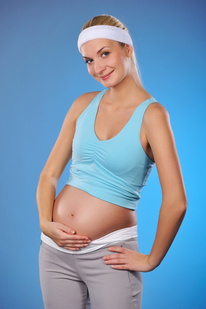 Beautiful pregnant woman - Fotó, kép