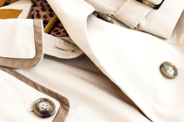  Текстура - біле жіноче пальто
  - Фото, зображення