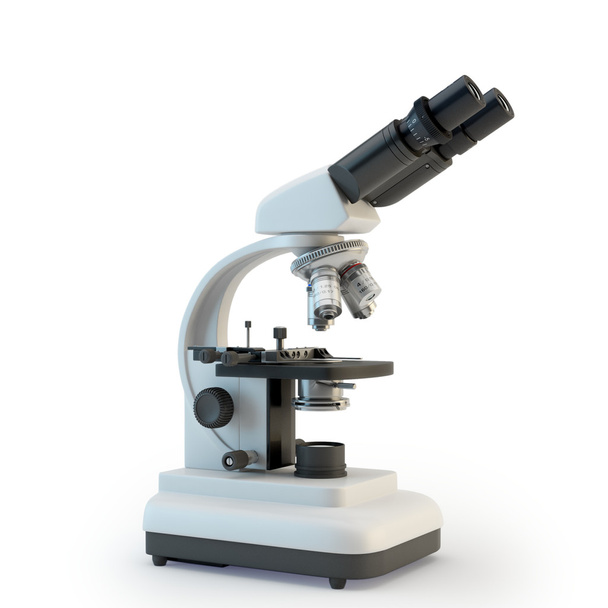 Microscópio médico
 - Foto, Imagem