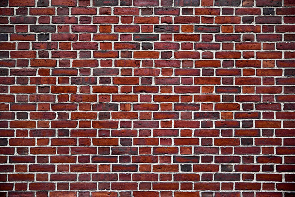 le vieux mur de briques rouges - Photo, image