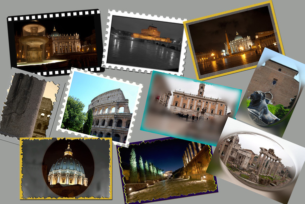 Rome. Collage de photos
 - Photo, image