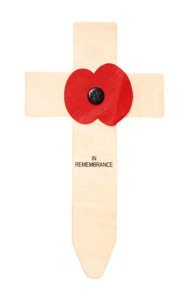 Poppy on a cross - Photo, Image