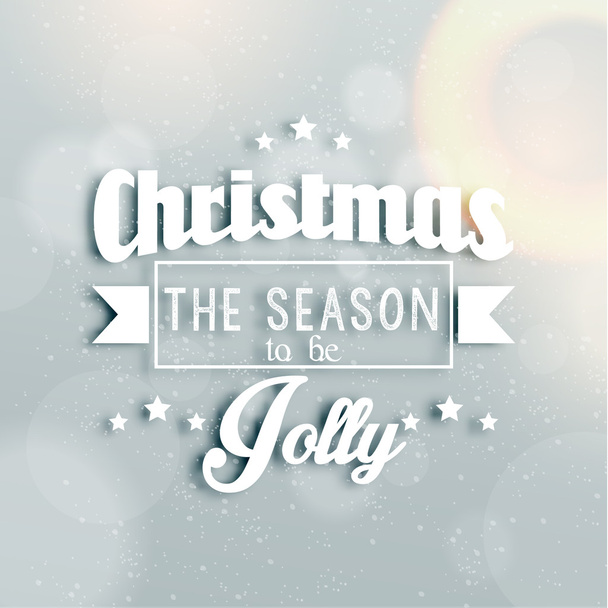 Merry Christmas Season Greetings Quote - Vecteur, image