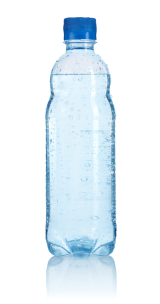 Garrafa de plástico de água isolada
 - Foto, Imagem