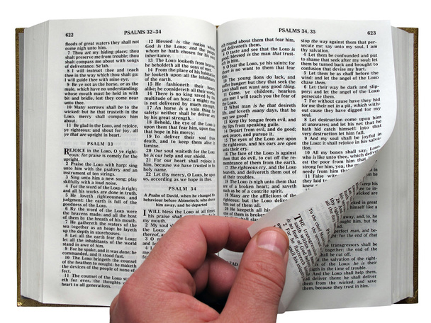 Die Bibel lesen - Foto, Bild