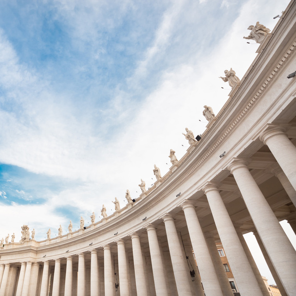 St Peters Meydanı Vatikan '. Roma. - Fotoğraf, Görsel