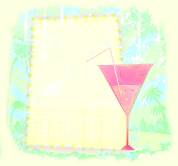 uitnodiging voor cocktailparty - Foto, afbeelding