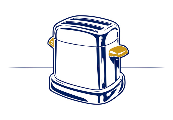 Toaster icon - Vector, Image