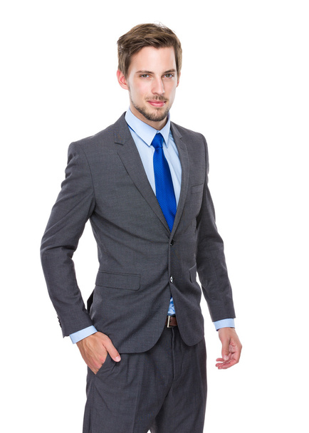 Handsome confident businessman - Photo, Image