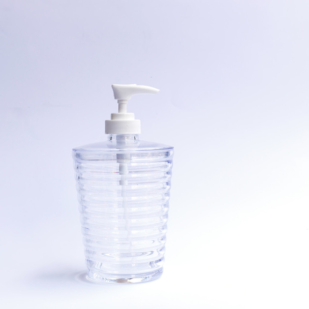 Empty Plastic bottle on white background - Photo, Image