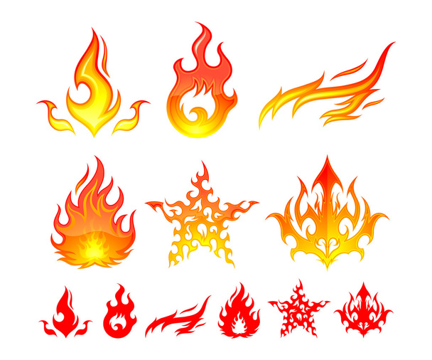 Elementi di fuoco
 - Vettoriali, immagini