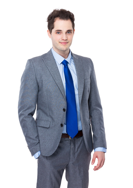Young confident businessman - Foto, Imagem