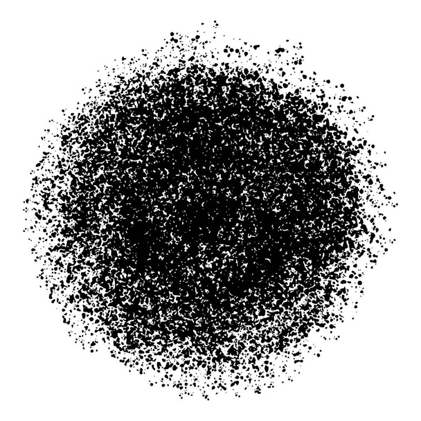 Forma redonda de grano aislado sobre fondo blanco. Ilustración vectorial. - Vector, Imagen