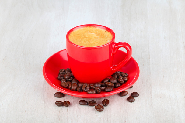 tasse de café avec grains de café
 - Photo, image