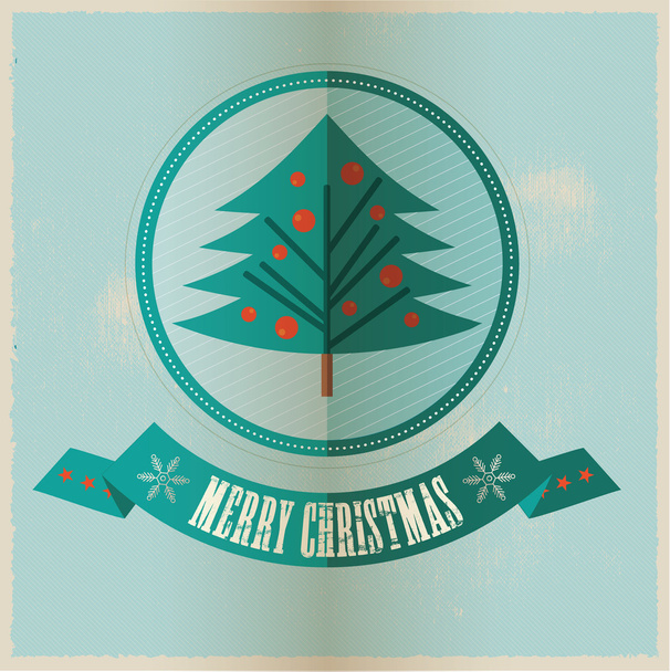 ベクトルのクリスマスのグリーティング カード - ベクター画像