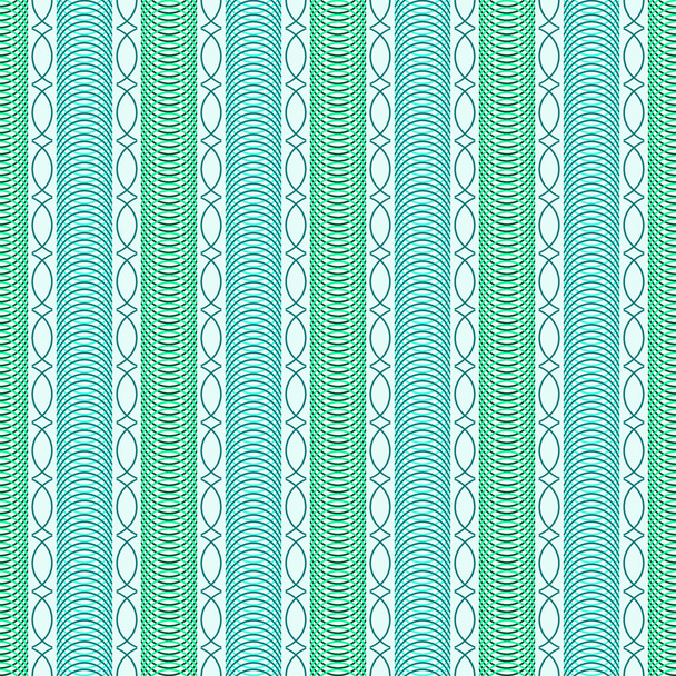 Abstract vector illustration background with guilloche stripes - Vector, Image