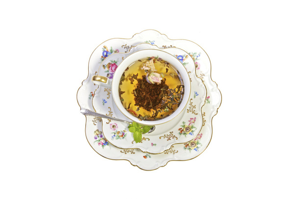 kopje thee, high tea - Foto, afbeelding