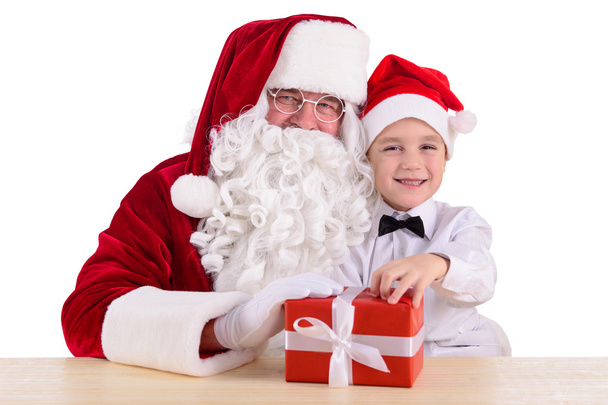 Santa Claus and child - Fotó, kép